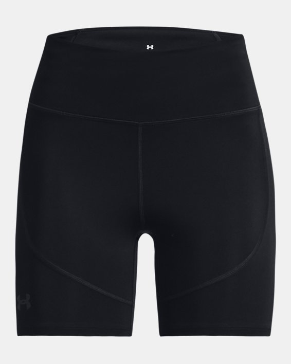 Women's UA Up The Pace ½ Tights, Black, pdpMainDesktop image number 5